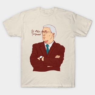 Sir Alex Ferguson Cartoonistic T-Shirt